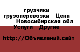 грузчики , грузоперевозки › Цена ­ 200 - Новосибирская обл. Услуги » Другие   